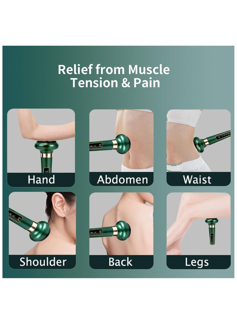 general Handheld Cellulite Massager, Stomach Fat Massager, New Intelligentn Egative Pressure Cupping Massage Instrument, Cordless Rechargeable Vibrating Massager Body Shaping Machine for Arms, Legs, Back Used at Home with 12 Suction Modes - Image 3